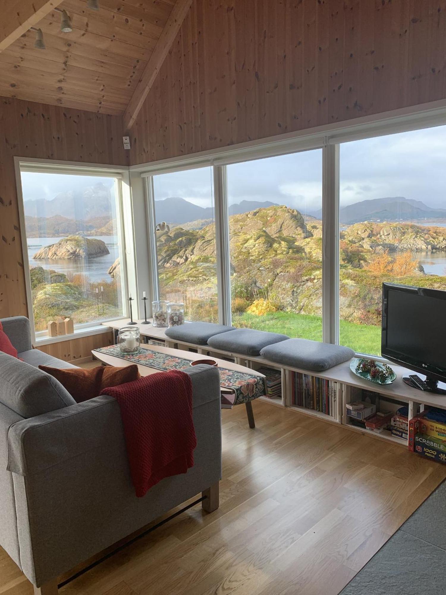 Unique Private Cabin In Lofoten ليكنيز المظهر الخارجي الصورة